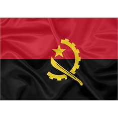 Angola - Tamanho: 2.47 x 3.52m
